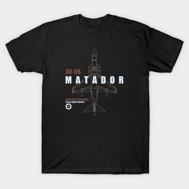 Spanish AV-8B Matador T-Shirt by TCP